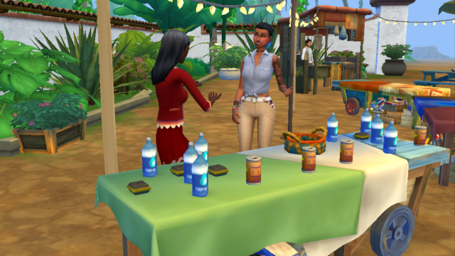 I Flirted With Bartenders, Found An Ancient Temple And Got Cursed In The New Sims Holiday World