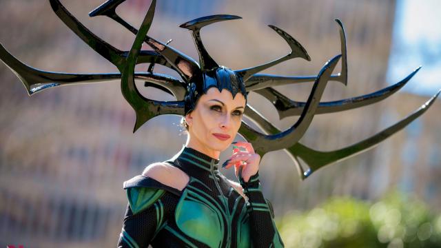 This Cosplayer Perfectly Embodies The Glorious Hela, Giant Headdress And All