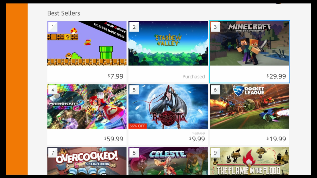 I’m Obsessed With The Switch eShop’s Best-Seller List