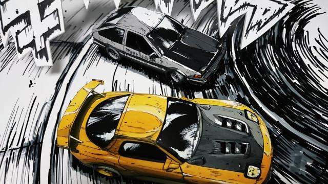 You Are Not Looking At A Manga Drawing Of Cars