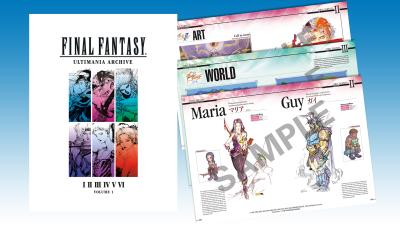 A Peek Inside Final Fantasy’s Ultimania Art Book, Now In English