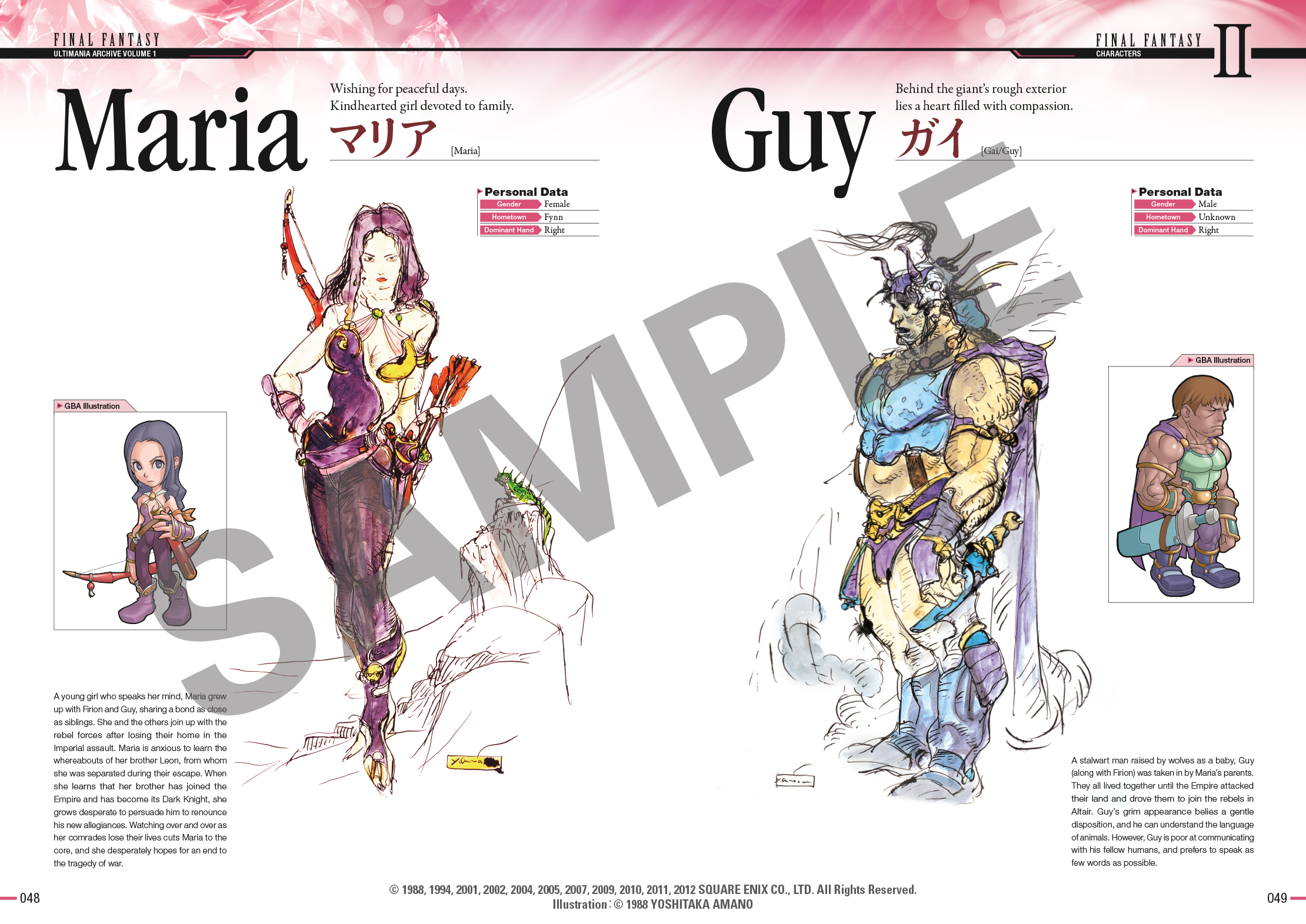 A Peek Inside Final Fantasy’s Ultimania Art Book, Now In English