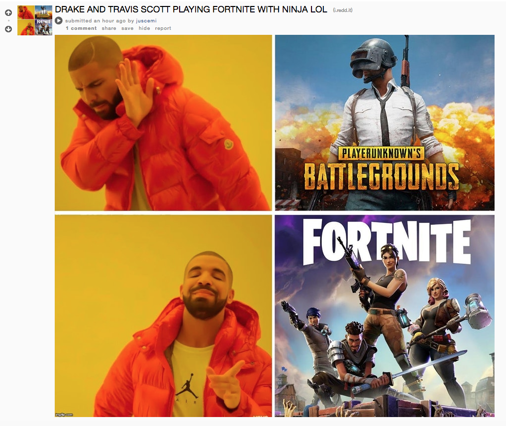 The Internet Reacts To Ninja’s Fortnite Stream With Drake