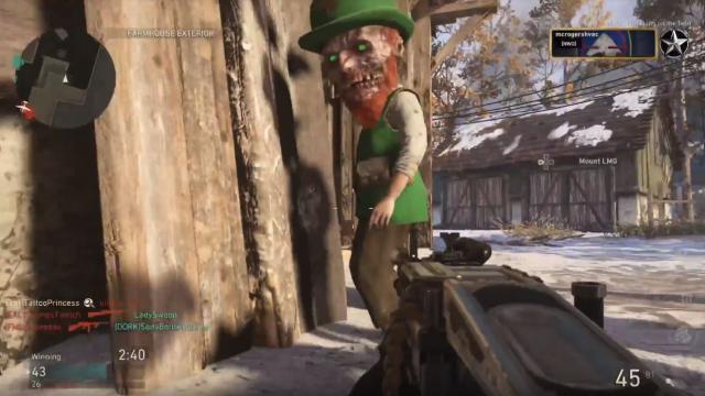 COD: WWII Adds Nightmare Leprechauns For St. Patrick’s Day