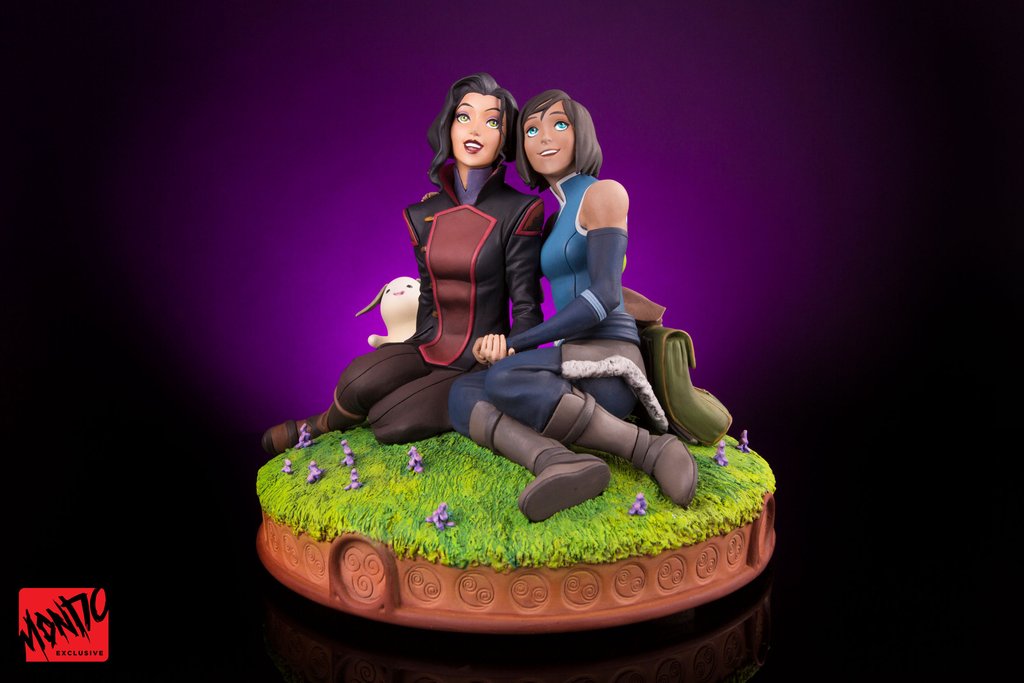 Korra And Asami’s Love Has Been Immortalised As An Adorable Avatar Statue