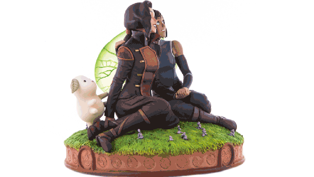 Korra And Asami’s Love Has Been Immortalised As An Adorable Avatar Statue