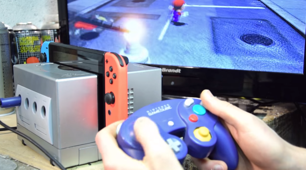 This GameCube Is Now A Switch Dock — With Working Controller Ports