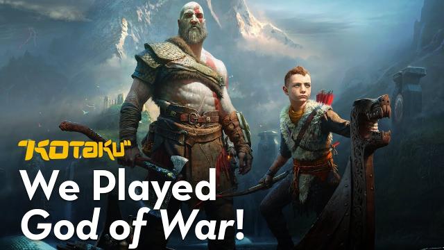We Played An Hour Of The New God Of War And Really Liked It