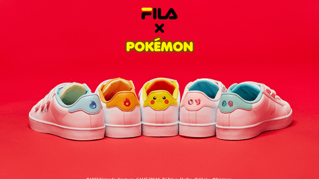 Fila’s Pokemon Sneakers Look Tasteful