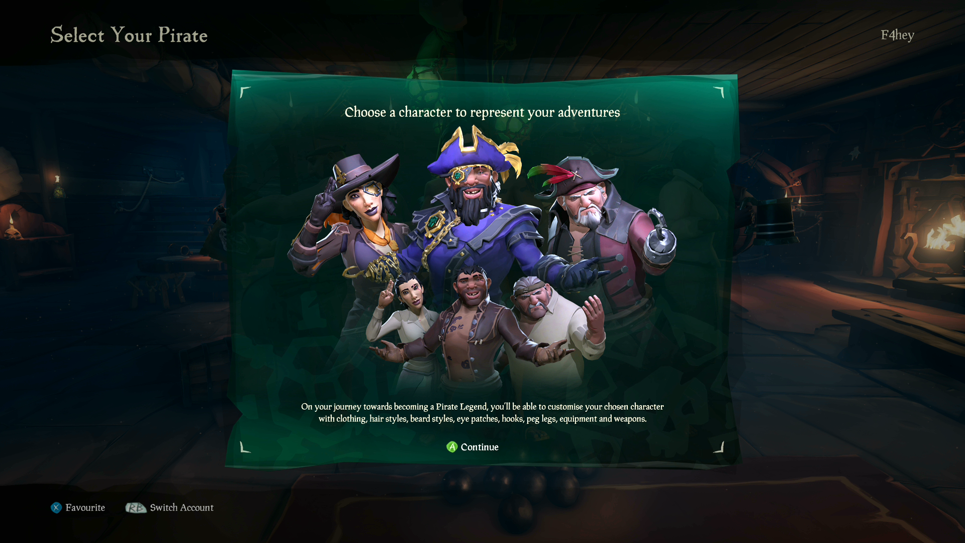 Choosing Your Pirate In Sea Of Thieves Is Hard