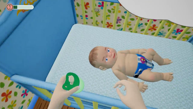 A Weird Game About Raising A Baby