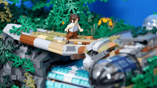 Tomb Raider LEGO Has Some Cool Moving Parts