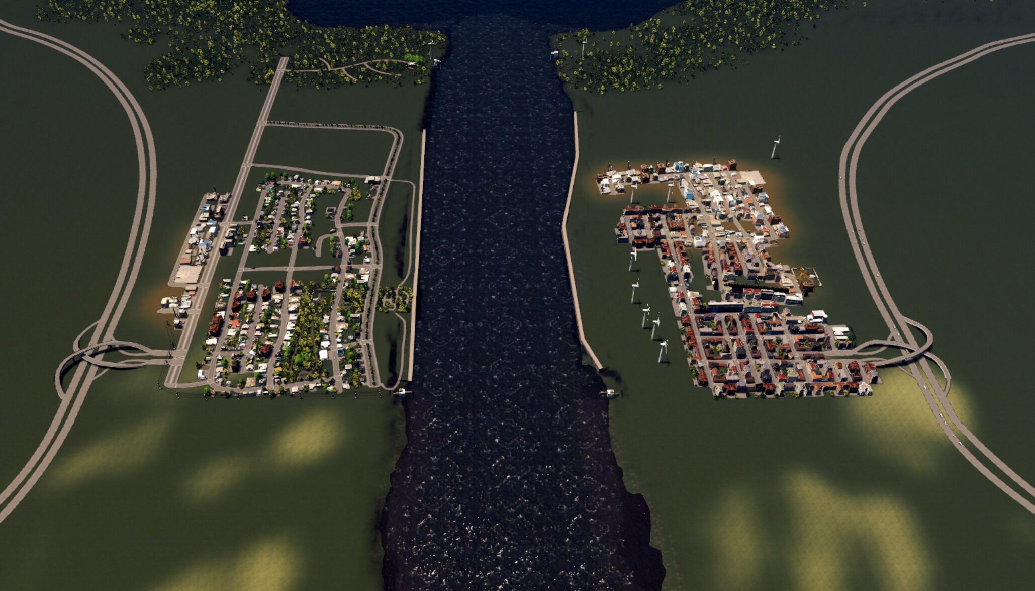 Father And Son Bond Over Excellent Cities: Skylines Project