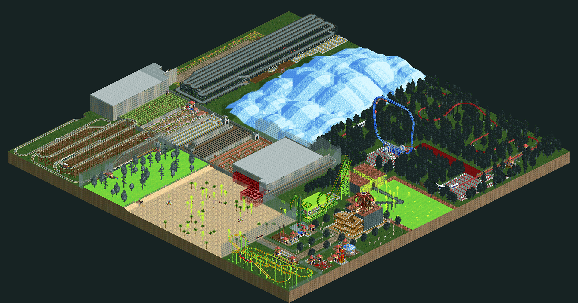 Rollercoaster Tycoon Park Puts Attendees On The Path To Enlightenment