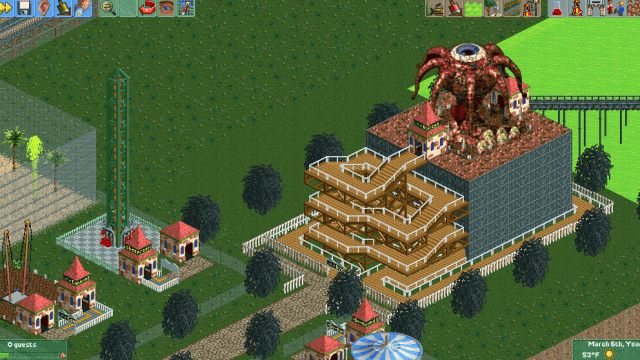 Rollercoaster Tycoon Park Puts Attendees On The Path To Enlightenment