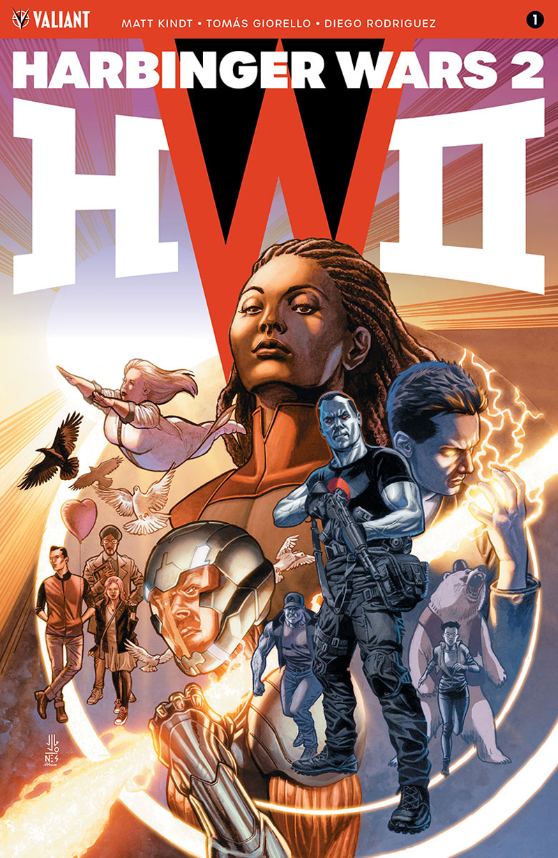 The Heroes Of The Valiant Universe Clash In This First Look Inside Harbinger Wars 2