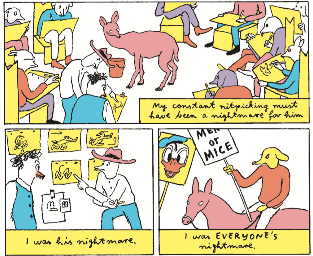 A Self-Hating, Animal Version Of Walt Disney Goes To Art-Camp Rehab In A New Graphic Novel