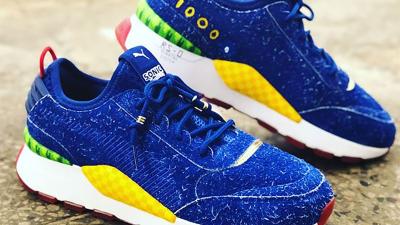 Puma’s New Sonic The Hedgehog Sneakers Are Very Hairy