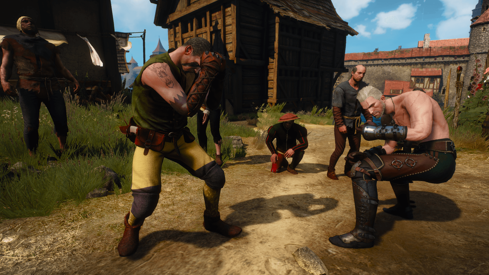 In The Witcher 3, Boxing Brings Geralt Down To Earth