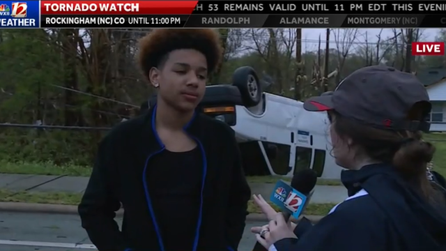As Tornado Closes In, North Carolina Teen Just Keeps Playing Fortnite 