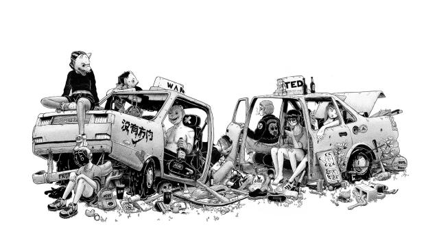Fine Art: Taxi Gang