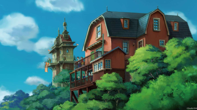 First Look At The Studio Ghibli Theme Park’s Official Concept Art