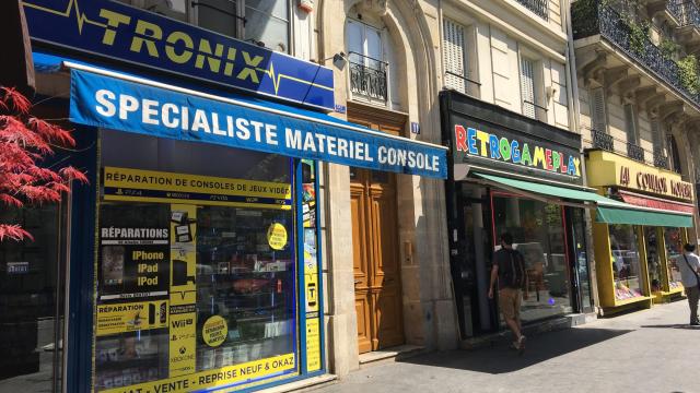 One Paris Street Has A Dozen Video Game Stores