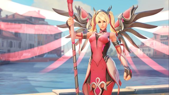 Mercy’s New Pink Skin A) Is For Charity And B) Looks Amazing