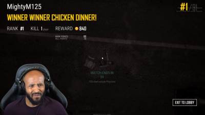 UFC Champ Crushed By PUBG’s Circle, Somehow Wins Anyway