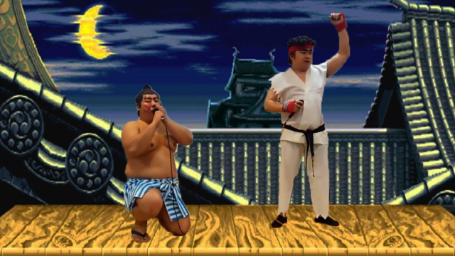 Two Guys Reenact Street Fighter II Match With Their Mouths