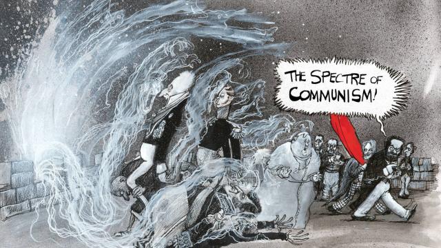 The Communist Manifesto Gets A Comic Adaptation That’s Both Nightmarish And Timely