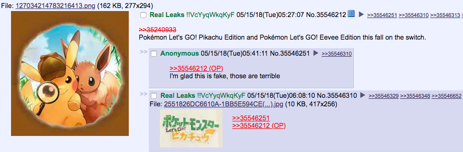 Fans Are Buzzing About A Possible Pokémon Switch Leak 