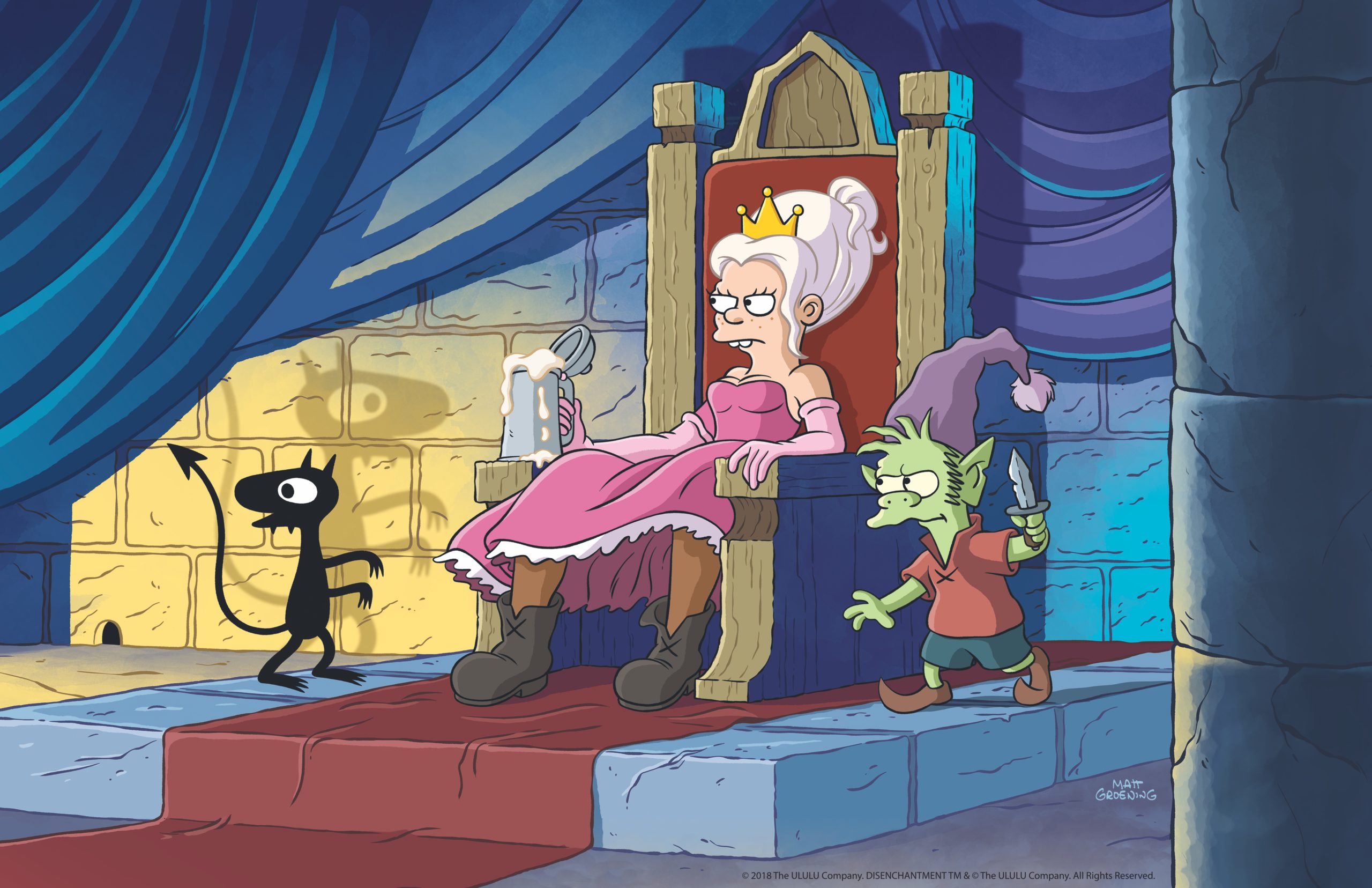First Look: Matt Groening’s New Netflix Animated Series, Disenchantment
