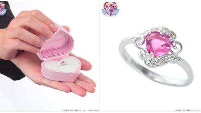 Sailor Moon Wedding Ring Only $1,486