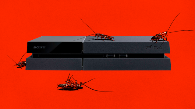 Console Repairmen Explain Why Cockroaches Love PS4s