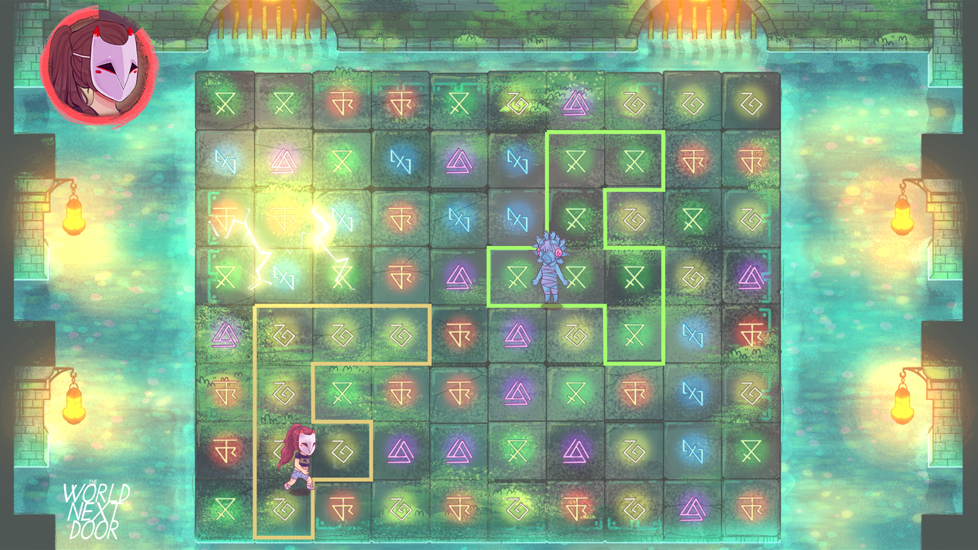 The World Next Door Turns Magical Brawls Into Puzzles