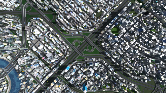 Cinematic Tours Of Cities: Skylines Megacities Are So Relaxing