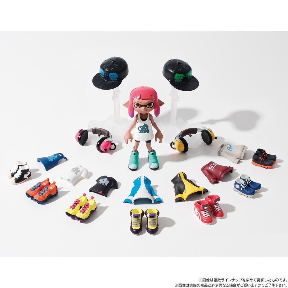 Wait There Are Splatoon Dress-Up Figures?
