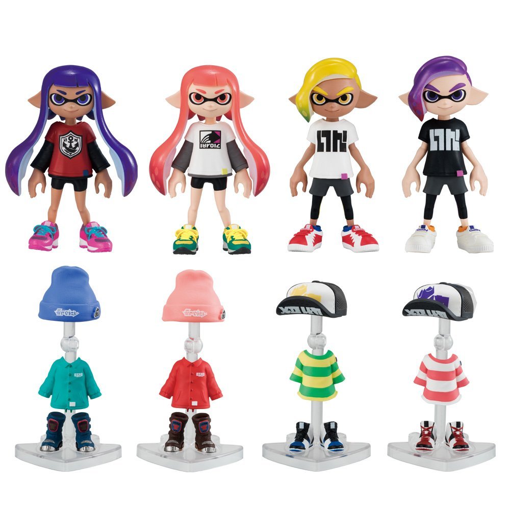 Wait There Are Splatoon Dress-Up Figures?