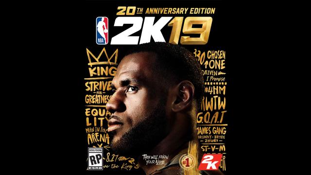 LeBron James Is NBA 2K19’s Cover Star