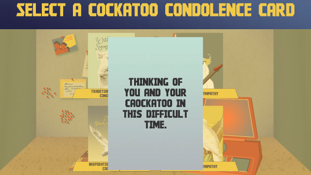 A Video Game About Choosing The Right Greeting Card