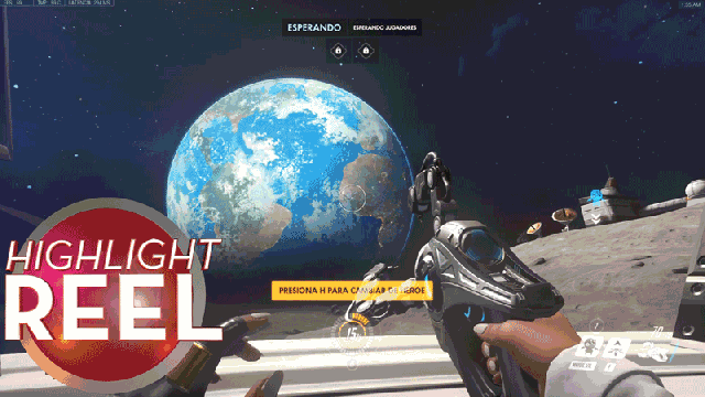 Symmetra Turret Launched From Space