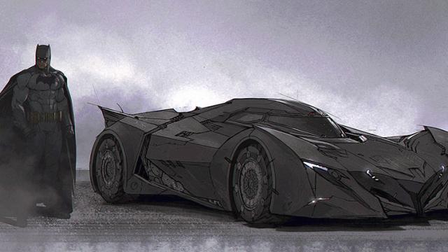 Fine Art: Nice Wheels, Batman