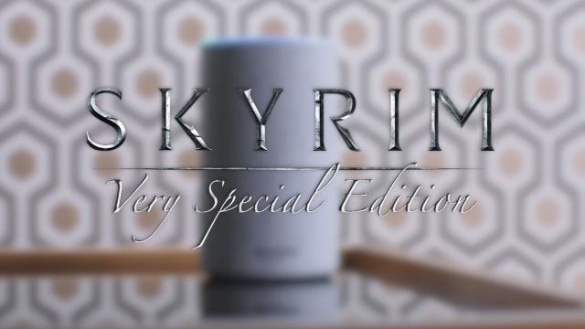 Wait, Skyrim: Very Special Edition For Amazon’s Alexa Is Kinda Real?