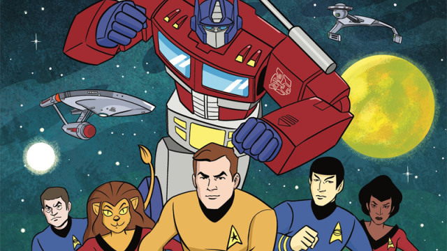 A New IDW Comic Is Mashing Up Star Trek And Transformers In The Most Glorious Way Possible