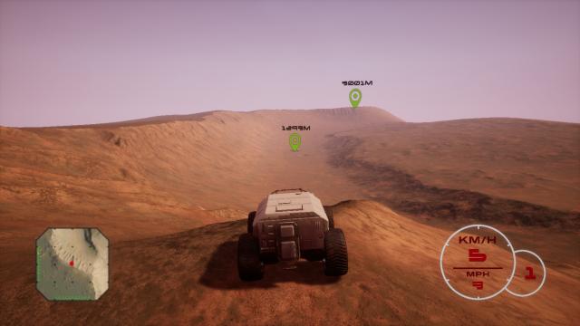 Driving Game Recreates The Actual Surface Of Mars