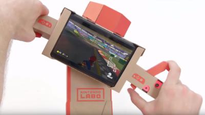Mario Kart 8 Deluxe Now Supports Nintendo Labo