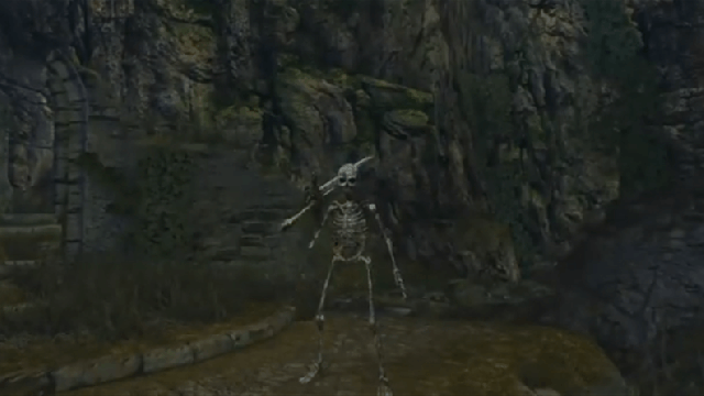Don’t Give Up, Dark Souls Skeleton