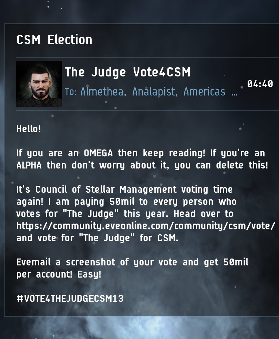 EVE Online Elections Probably Involved Vote-Buying, But That’s OK