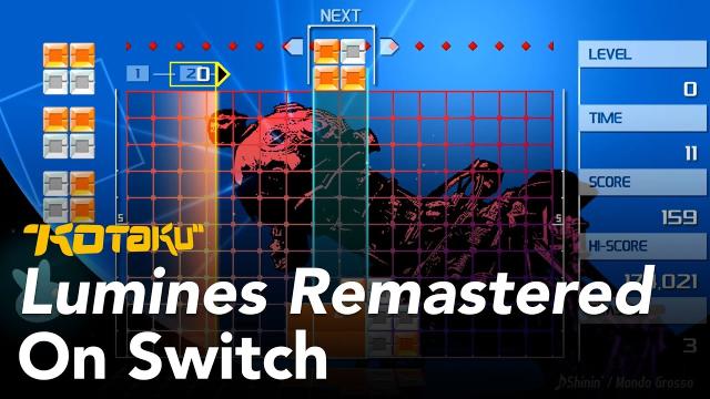 Lumines Remastered Feels Better Than Ever On Switch